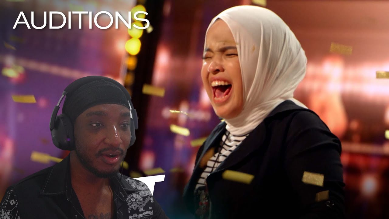 First Time REACTION to Putri Ariani | America's Got Talent GOLDEN BUZZER