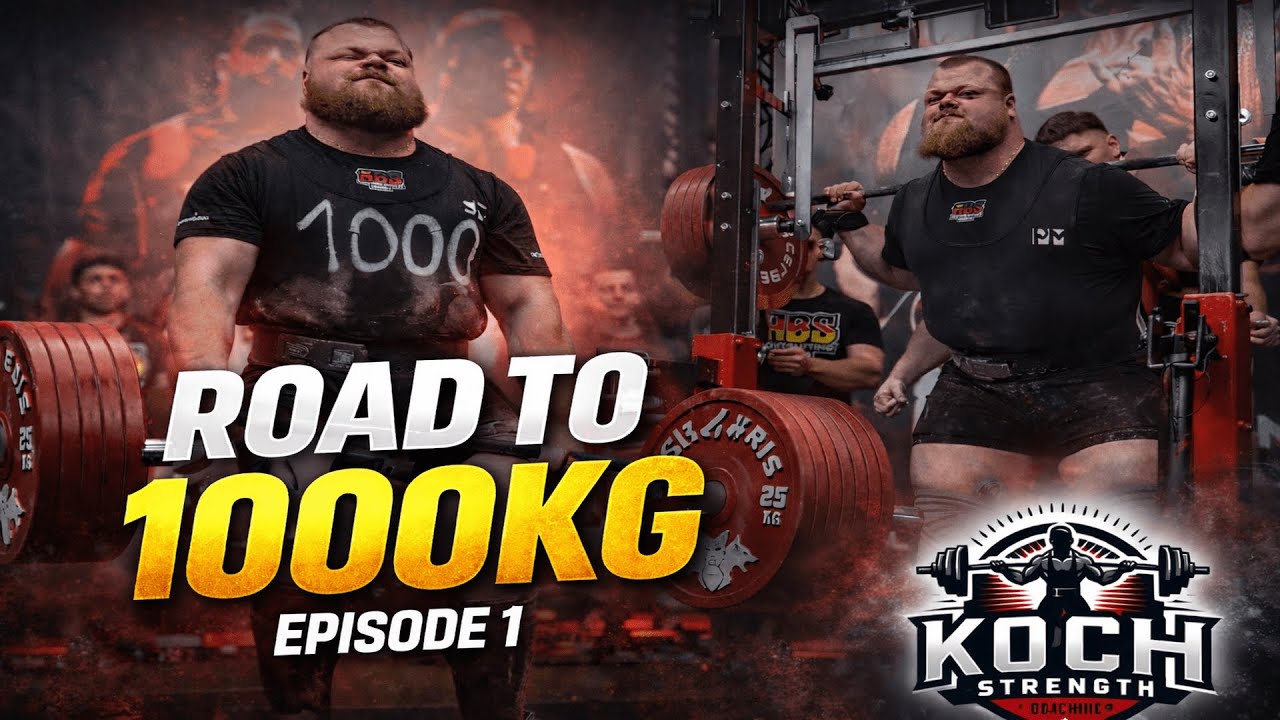 Road to 1000kg Powerlifting Total - Episode 1
