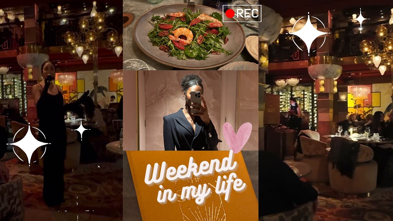Weekend vlog: Bday dinner dates 💕