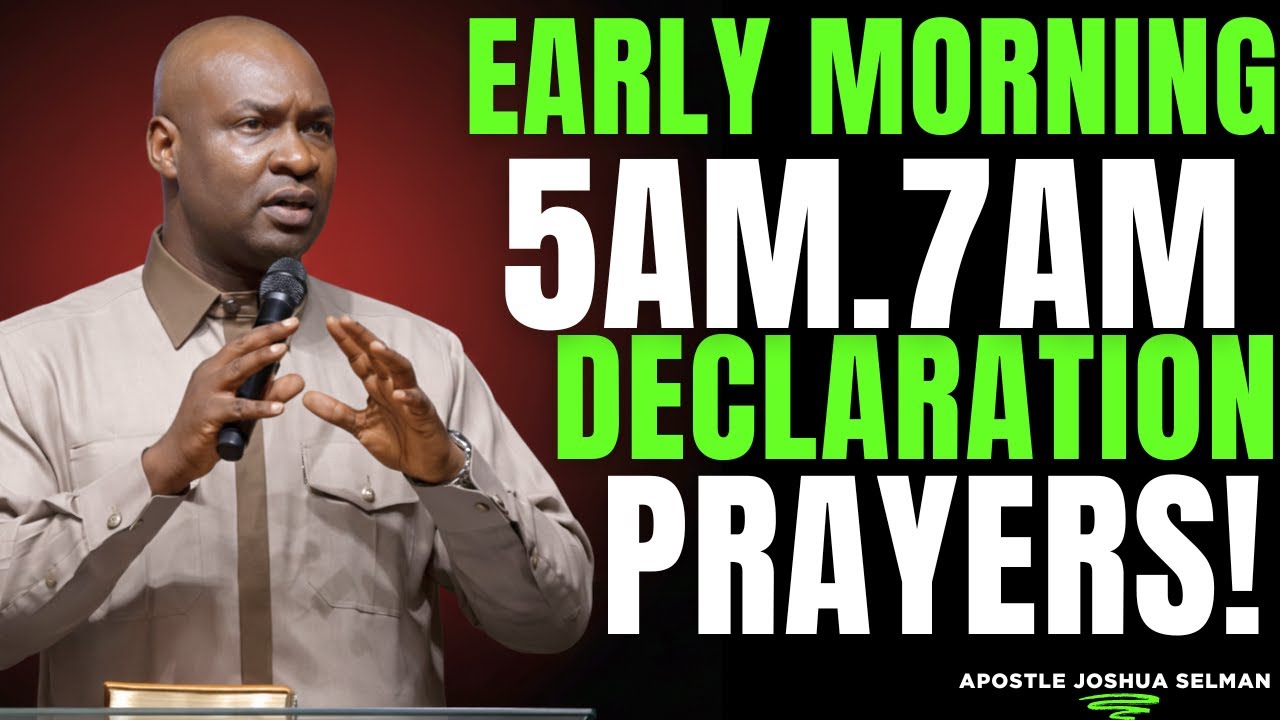 PRAY THIS BETWEEN 5AM–7AM AND TAKE CONTROL OF YOUR DAY | Powerful Morning Declarations