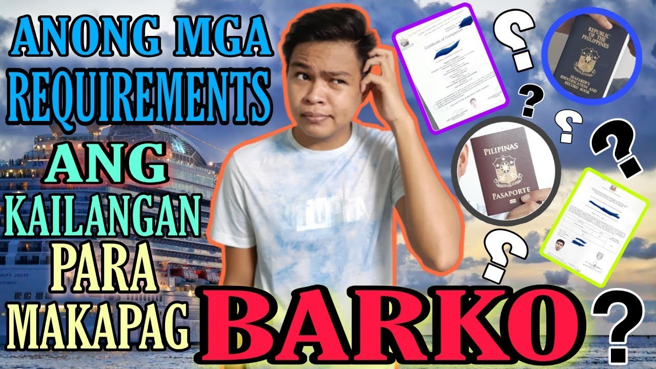 ANONG REQUIREMENTS PARA MAKAPAG BARKO (CRUISE SHIP) | Working Pinoy sa Cruise Ship | Anthony Bangga