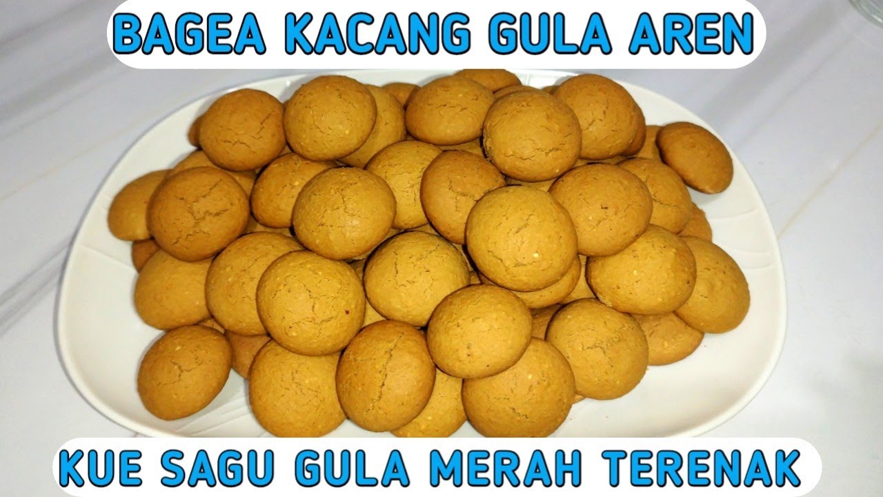 KUE BAGEA GULA MERAH // KUE SAGU GULA MERAH//TANPA CETAKAN// DENGAN CARA PRAKTIS
