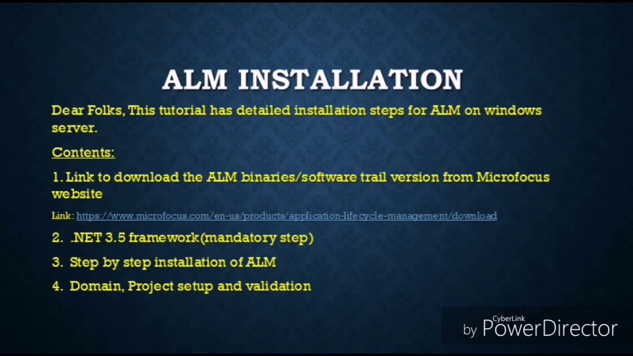 ALM(Application Life Cycle Manager) QC INSTALLATION ON WINDOWS (step by step easy installation)