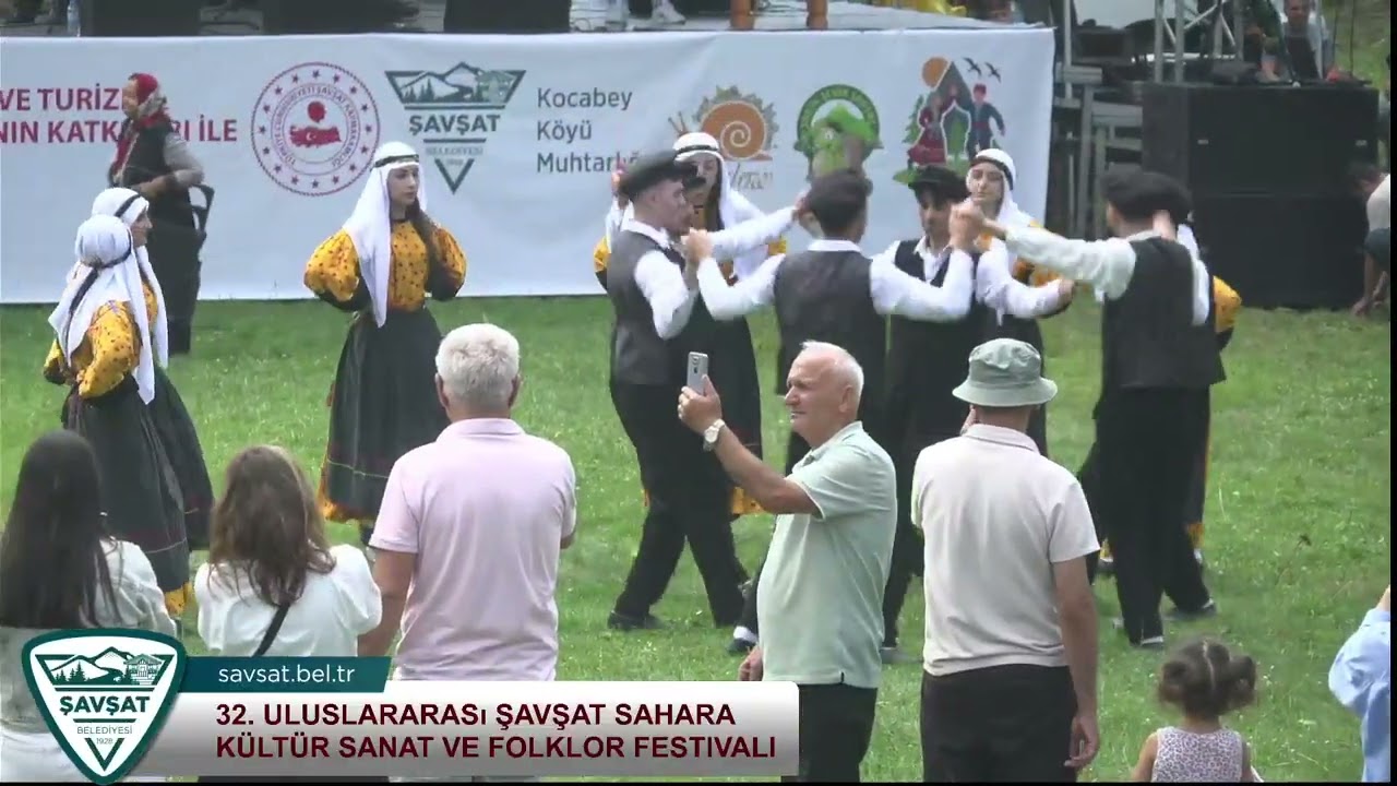 32. Şavşat Sahara Uluslarlarası Kültür Yaşam ve Sanat Festivali 2. hediye taktim