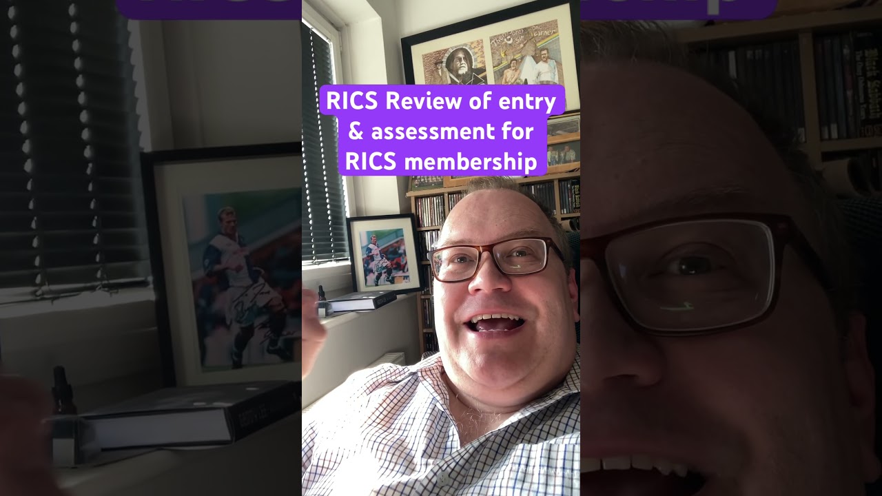 RICS Review of entry & assessment for RICS membership #youtubeshorts #ricsapc