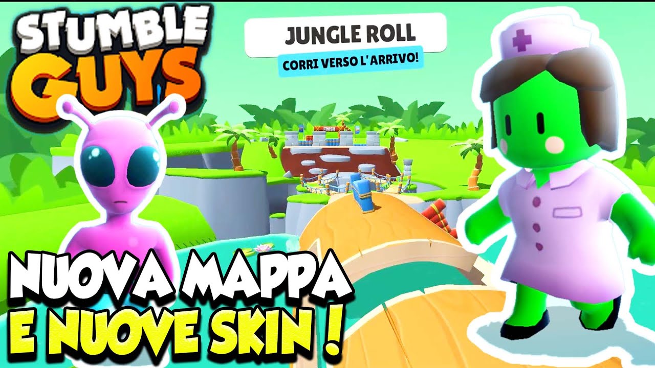 NUOVA MAPPA E NUOVE SKIN! - STUMBLE GUYS - Android ITA - (Salvo Pimpo's)