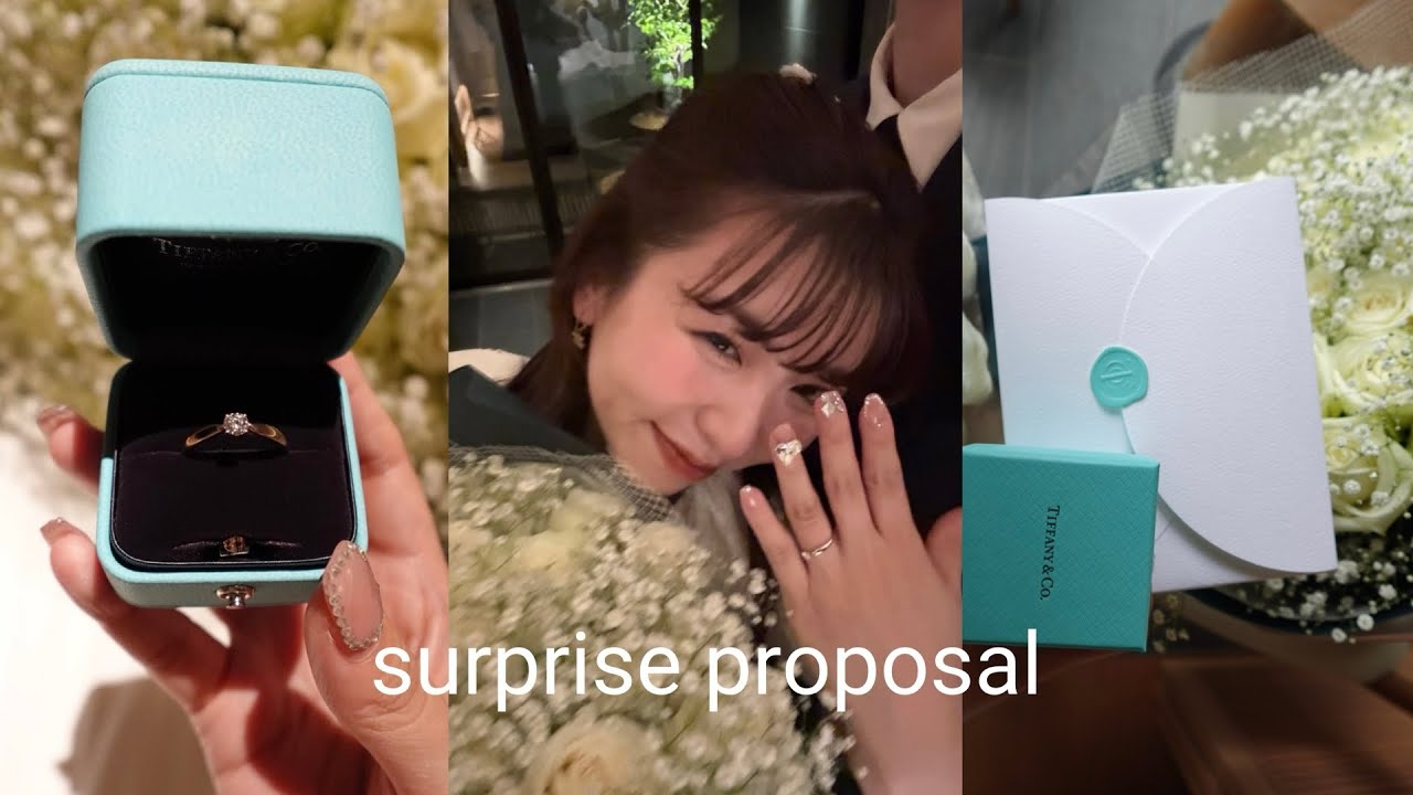 【vlog】誕生日サプライズプロポーズ💍❤️