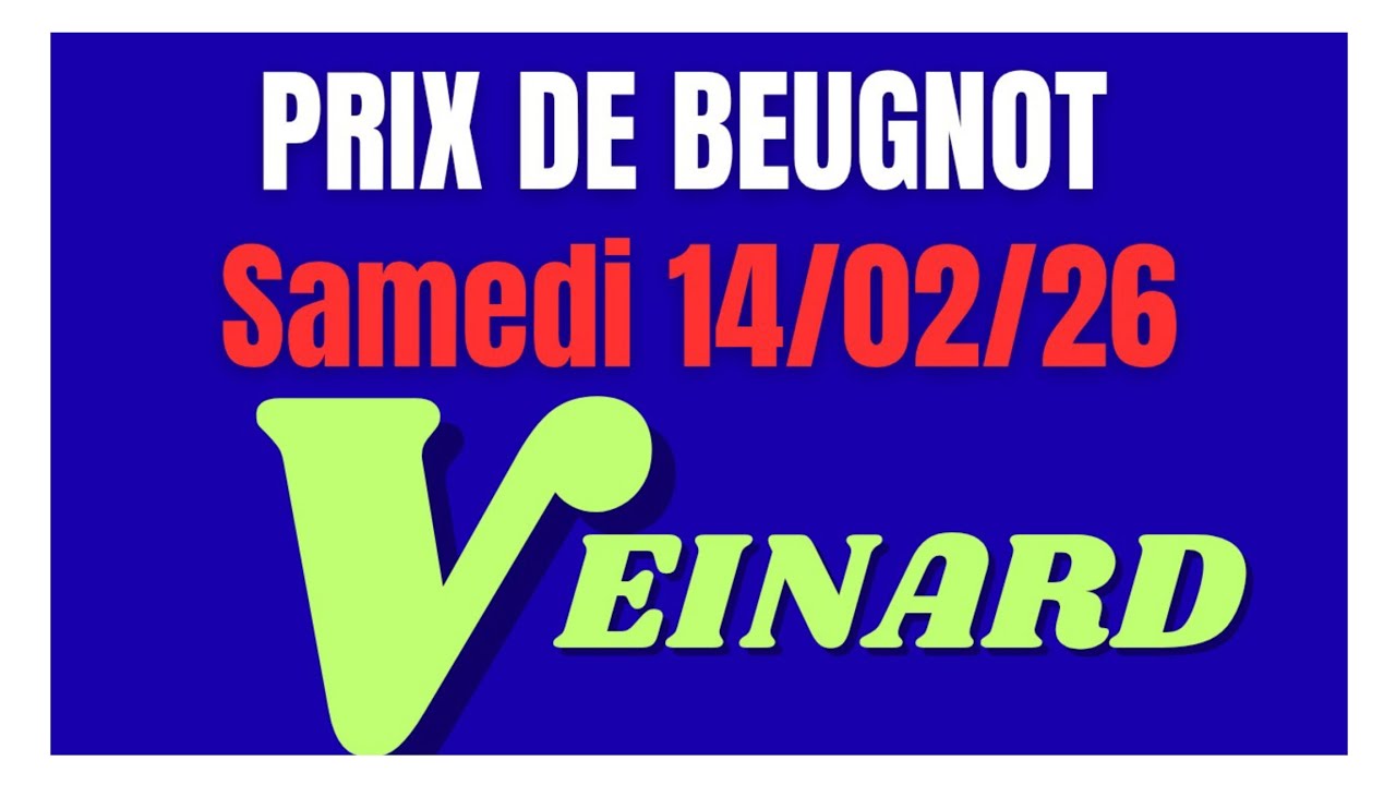 PRONOSTIC QUINTÉ ANALYSE PAR LE VEINARD AVEC COURSES PAR COURSES PRIX DE BEUGNOT DU SAMEDI 14.02.26