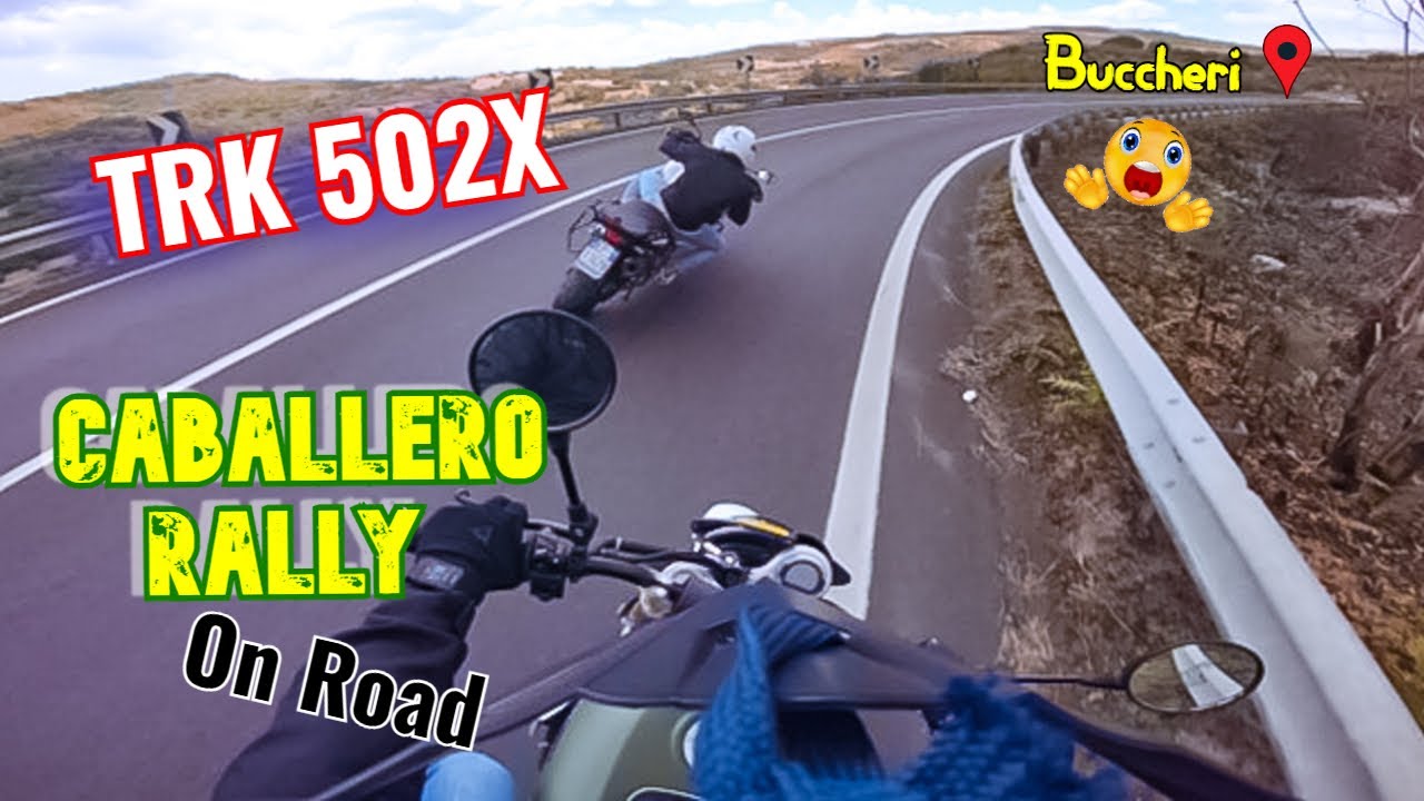 #Caballero Rally OnRoad - Curve da matti con #Trk502