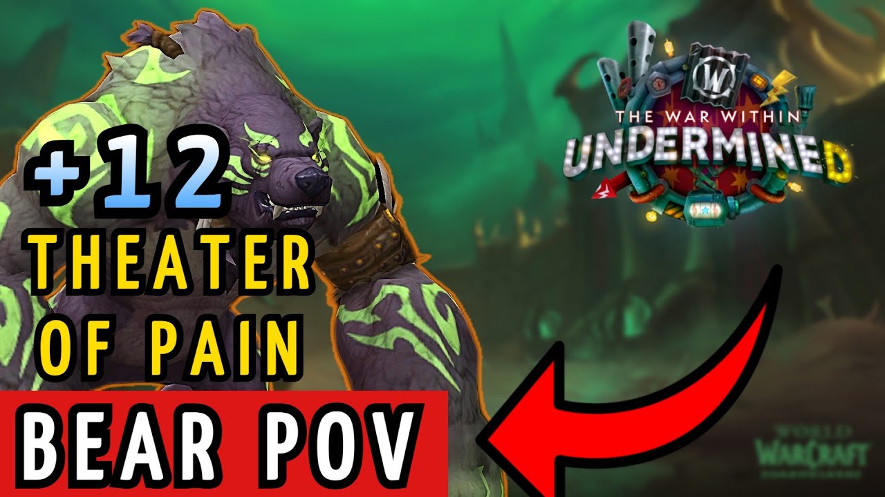 🐻 Guardian Druid SMASHES +12 Theater of Pain | War Within S2 Tank POV