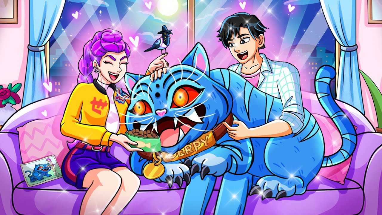 DERPY Adopted by Rumi & Jinu | KPop Demon Hunters Animation