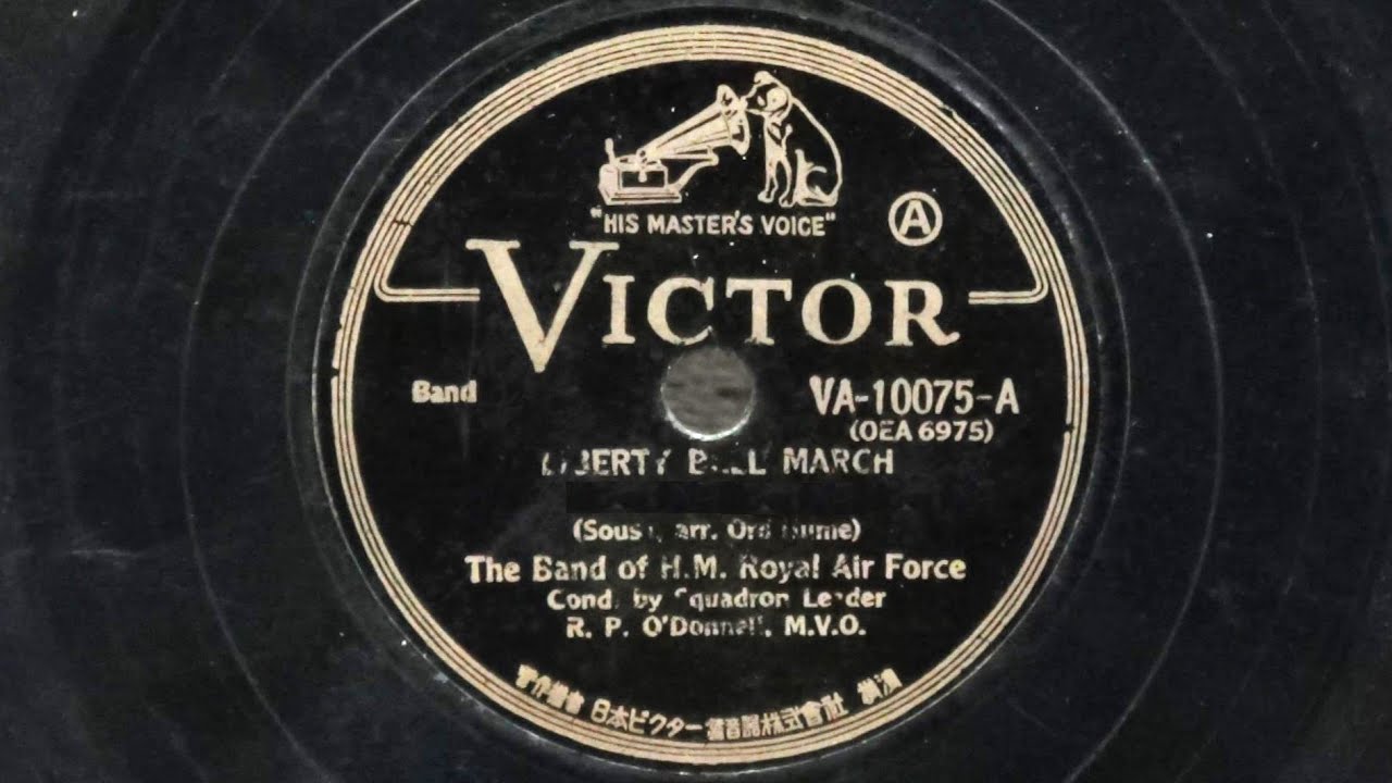 Liberty Bell march.   J.P.Sousa.   The Band of H.M.Royal Air Force