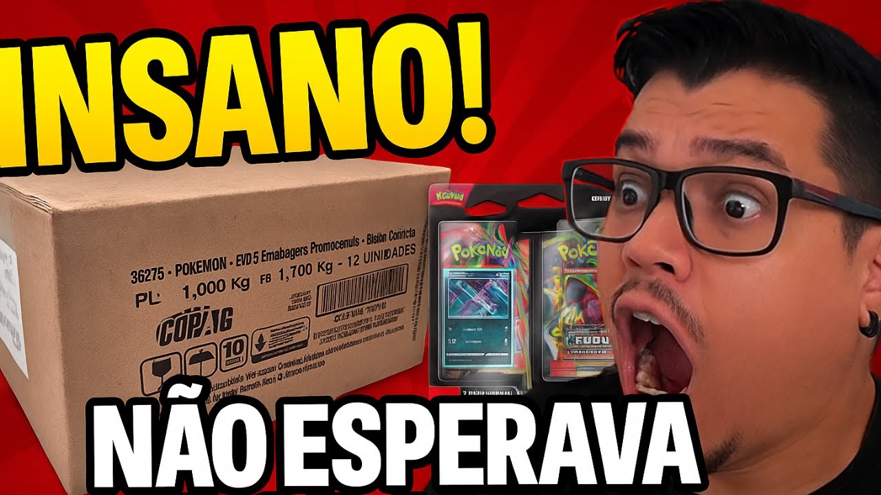 GASTEI R$600 E ABRI 12 QUADPACKS !