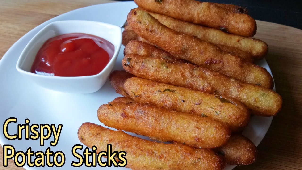 Potato Sticks | Crispy Chilli Potato Sticks | आलू और सूजी के टेस्टी कुरकरे स्नैक्स | Potato Fingers