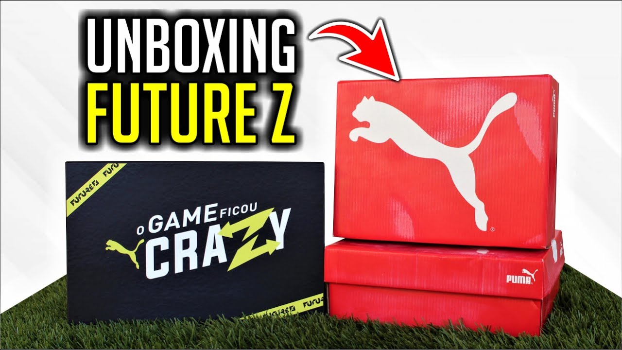 O PAI TÁ ON! Mega unboxing chuteiras Puma Future Z 1.1 e Future Z 3.1 - NOVA CHUTEIRA DO NEYMAR