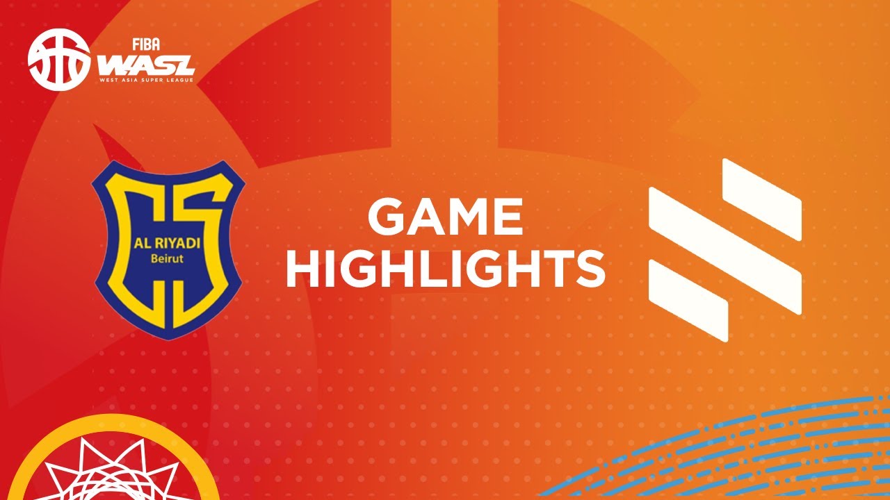 FIBA WASL 24/25 West Asia League Round 2 | AL RIYADI BEIRUT CLUB VS SAGESSE SC | GAME HIGHLIGHTS