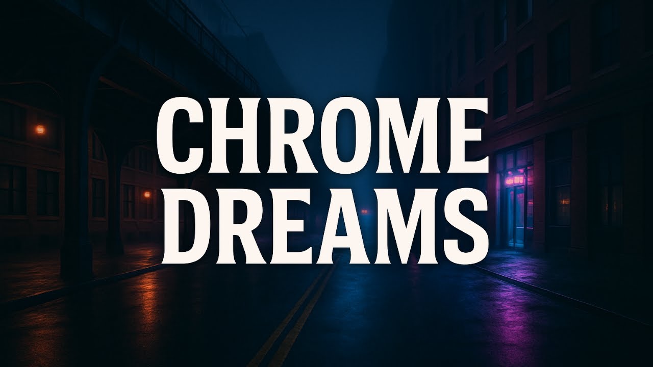 Chrome Dreams | Dark Futuristic Rap Beat | Urban Night Vibes 2025