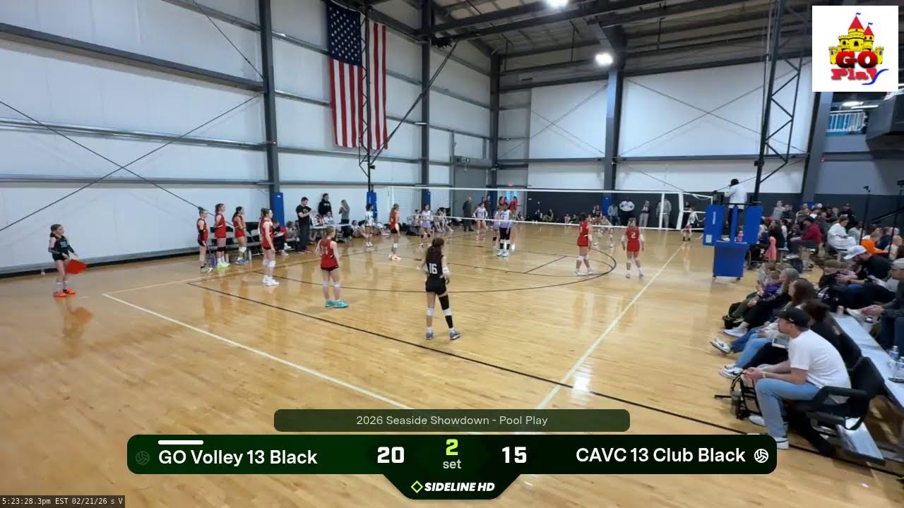 GO Volley 13 Black @ CAVC 13 Club Black (2026.02.21)
