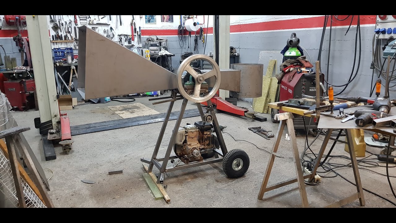 Astilladora de leña episodio 2 / Wood chipper machine 2