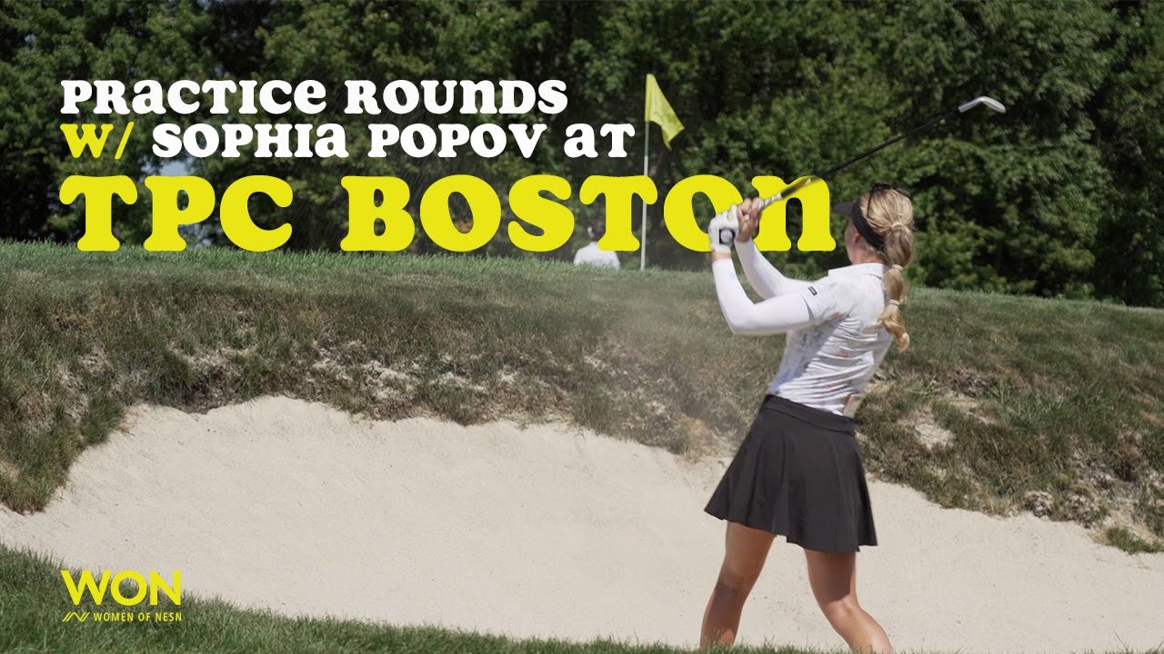 Practice with Pros: Sophia Popov Prepares for FM Championship Pro-Am at TPC Boston