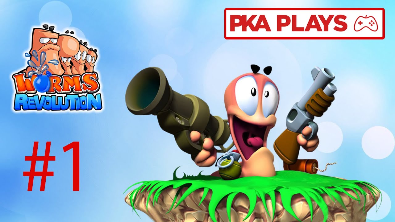 PKA Plays Worms #1 (Series 2) - Fixed Audio