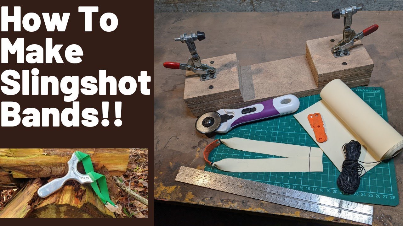 How To Make The Best Catapult Bands Slingshot Hunting Bands