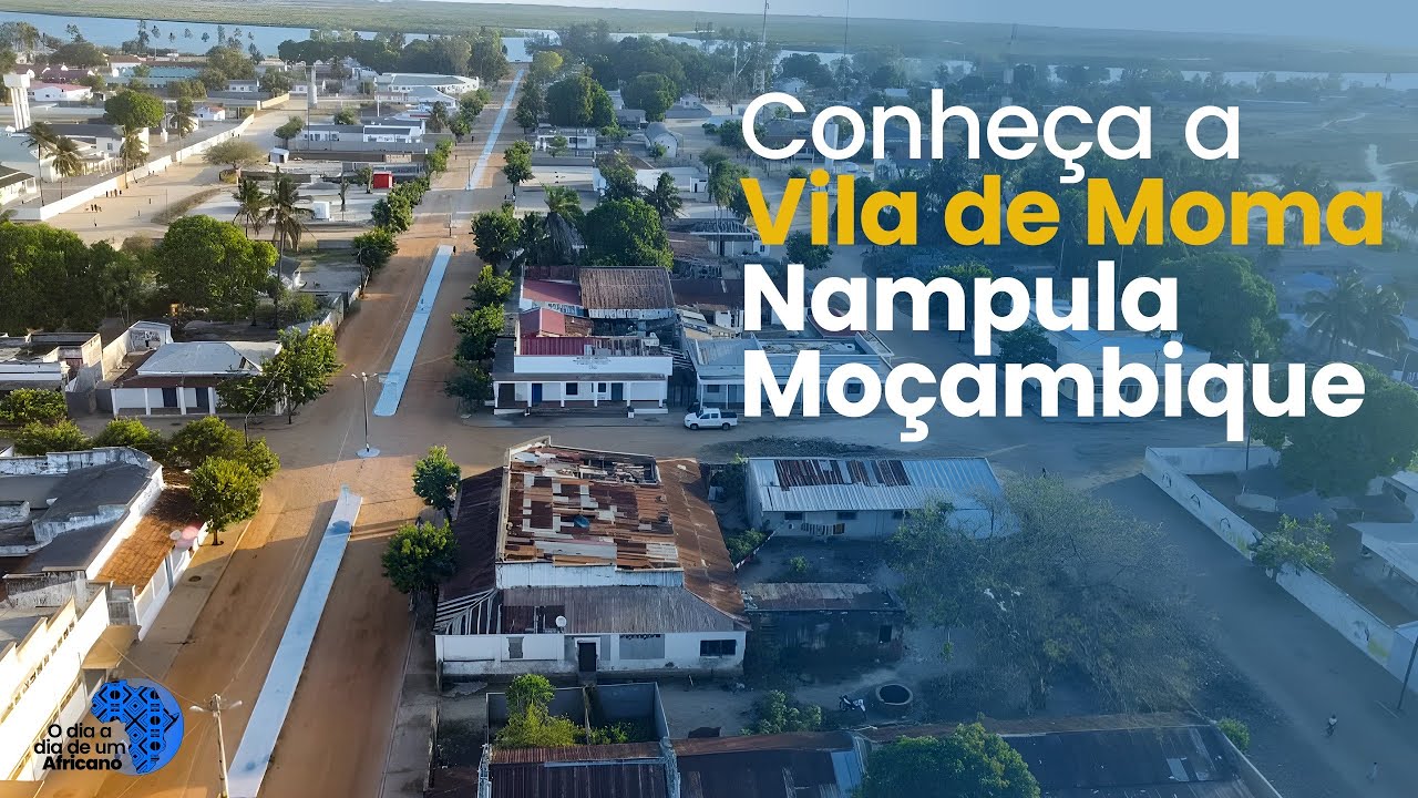 Vila de Moma, Nampula Moçambique, Imagens feitas por drone