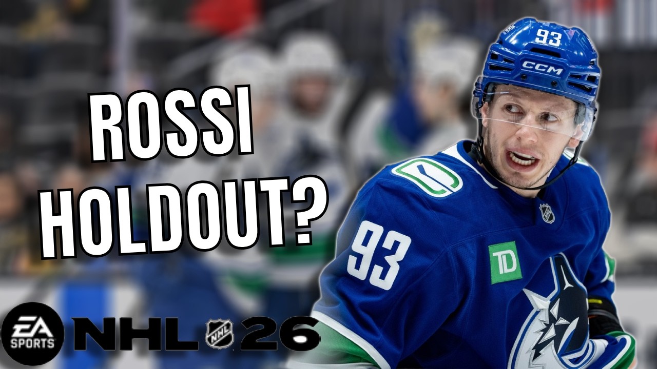 Rossi Holding Out… But the Draft Was Huge | Canucks Franchise Mode Ep 10