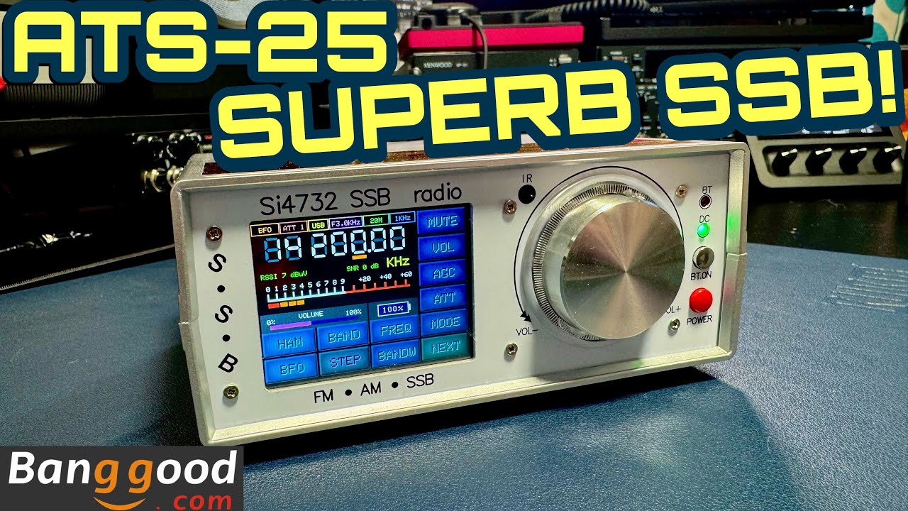 ATAS-25 SI4732 FM AM SSB Full Band Radio Receiver