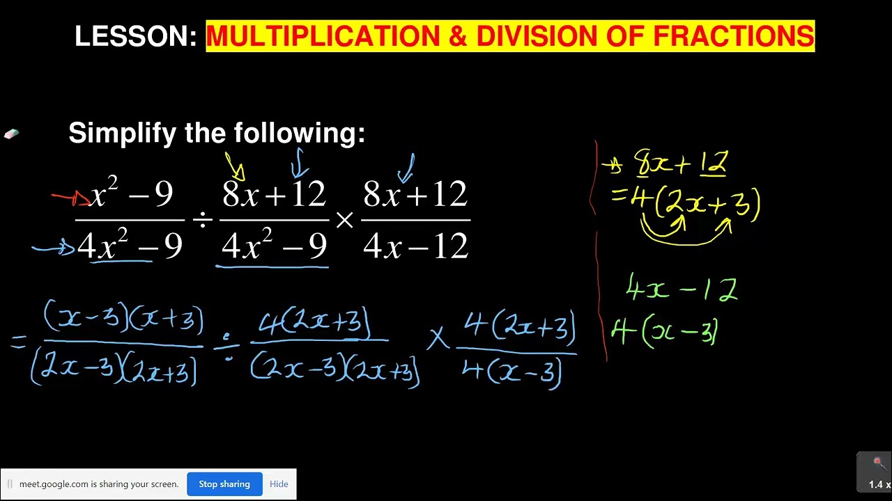 Live Exam Revision Lesson-This Might Help You On FRACTIONS