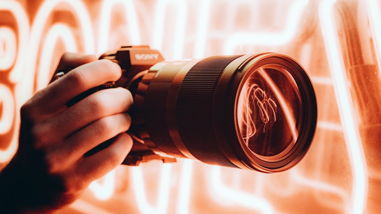 Creative Neon Photography Idea