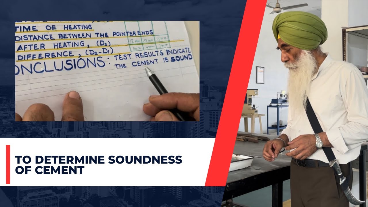 Testing Soundness of Cement
