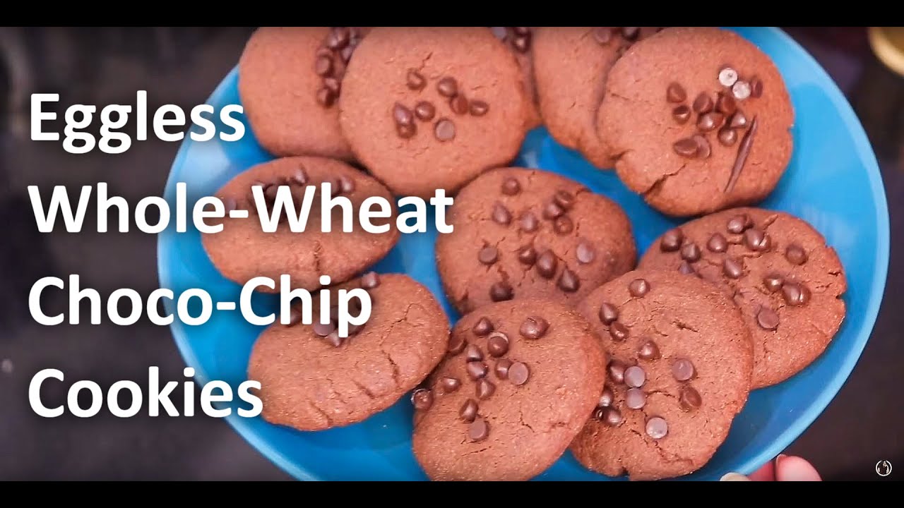 EGGLESS WHOLE WHEAT Chocolate Cookies Recipe | गेहूं के आटे से चॉकलेट बिस्किट | chocolate biscuit