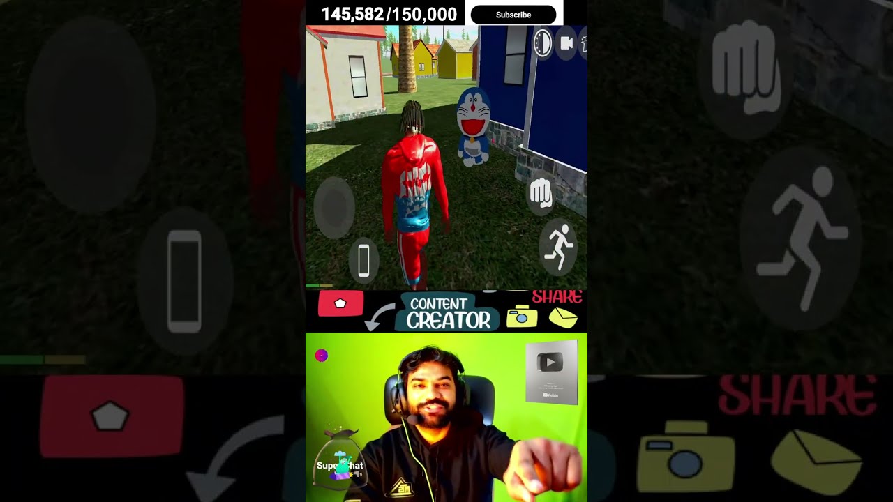 INDIAN BIKE DRIVING 3D LIVE ONLINE GAMEPLAY #shorts #100 #shortvideo #gaming #akgaminghigh #live