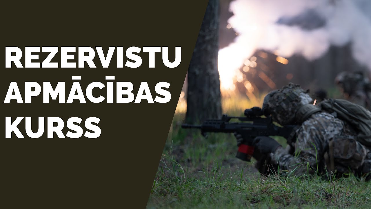 Līdz 2. februārim piesakies rezervistu apmācības kursam!