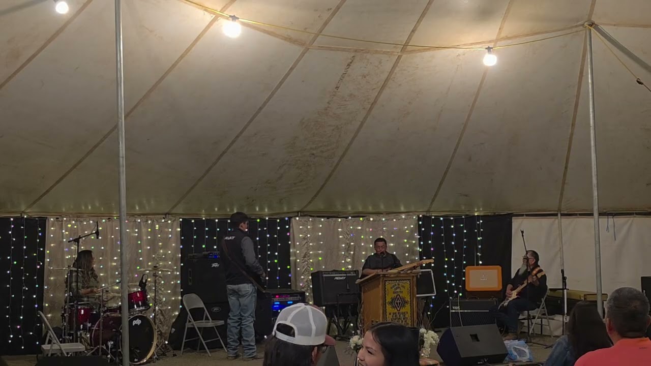 Evangelist Gene Martinez @River Of Life Ministries Revival in Borrego Pass, NM 