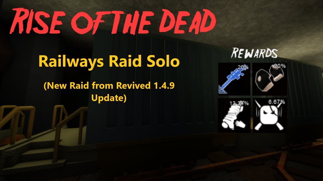 Rise of the Dead - Railways Raid Solo (New Raid from 1.4.9 Update)