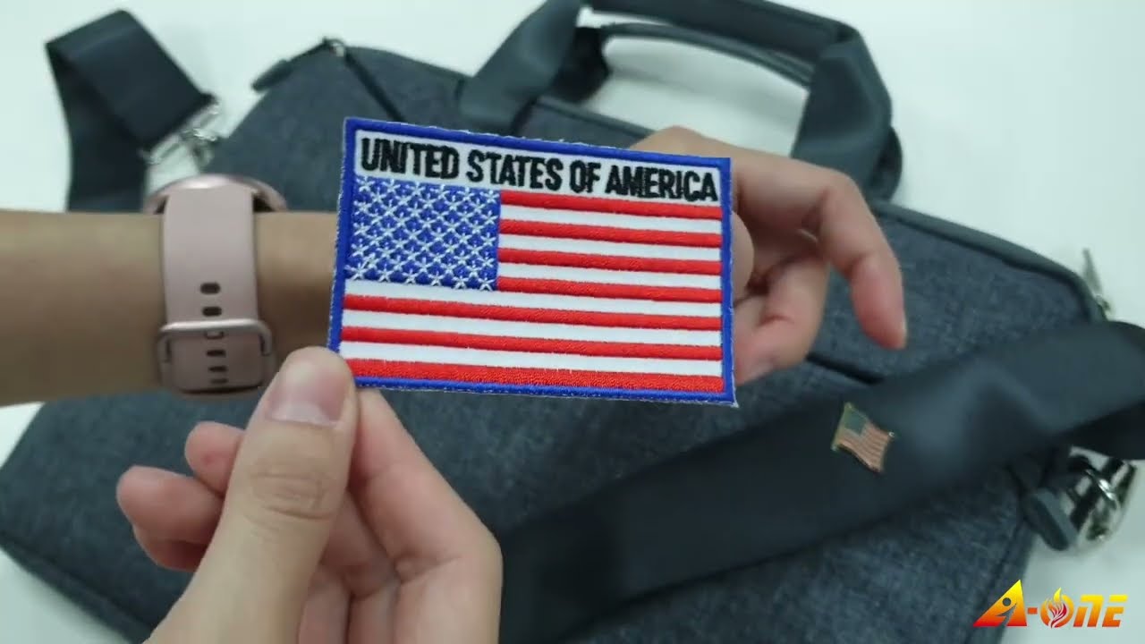 How to stick iron on A-ONE Applique Embroidered Patch? #HowToStickPatch #ParcheBordado #刺繡布パッチ