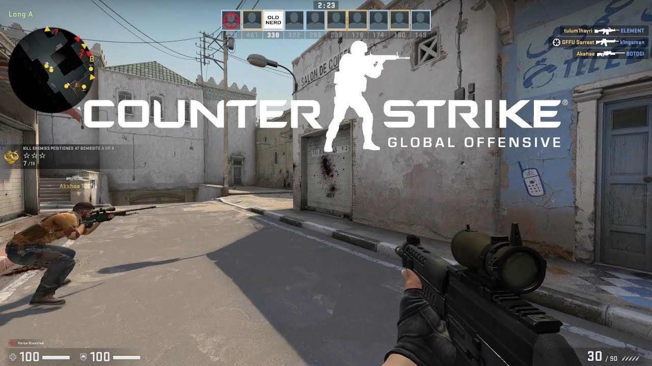 Counter Strike: GO - Deathmatch (Dust II) / PC Gameplay