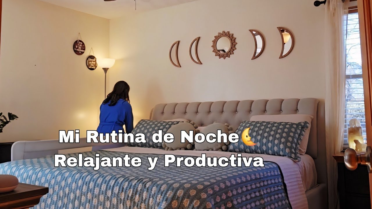 ✨️Mi Rutina Relajante de Noche🌜para Calmar el Insomnio/ Un Cambio en el Canal.