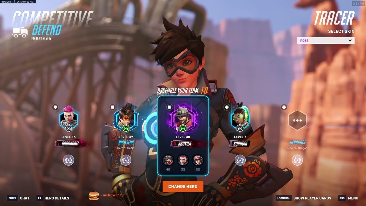 top 0.1% TRACER in OW 2 - DAFRAN TRACER SEASON 18 GAMEPLAY
