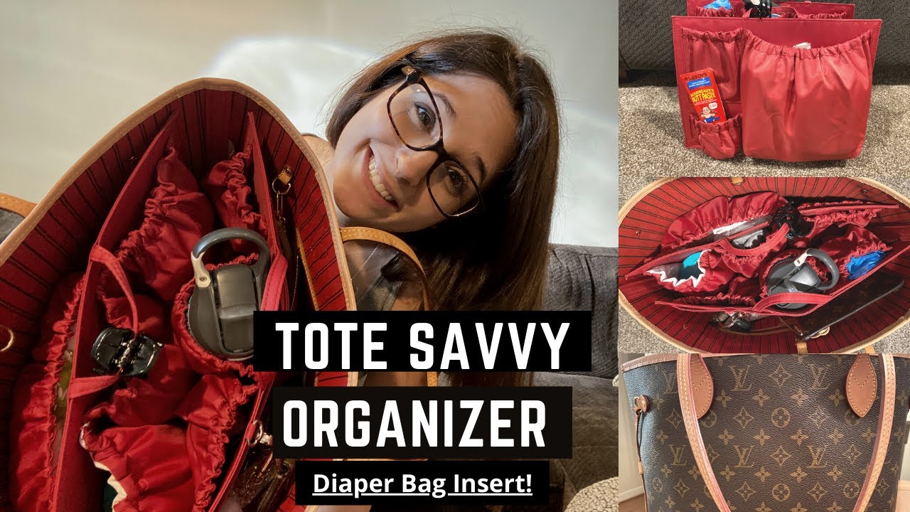 TOTE SAVVY ORGANIZER | Diaper Bag Insert | Louis Vuitton Neverfull MM