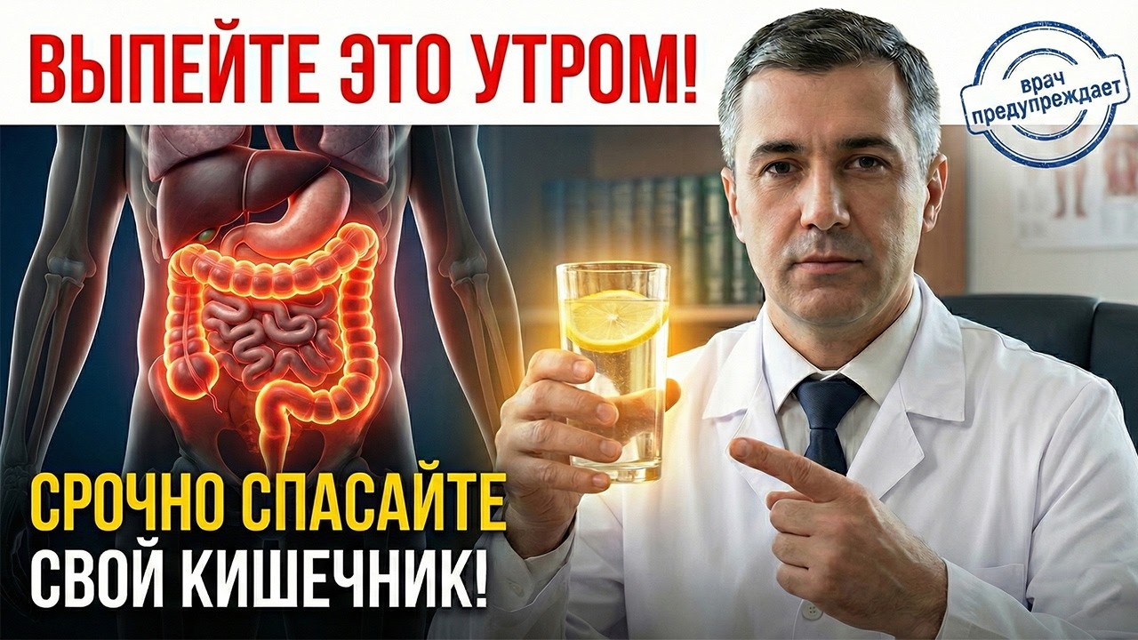 ВЫПЕЙТЕ ЭТО УТРОМ И ИЗ ВАС ВЫЙДУТ КИЛОГРАММЫ ГРЯЗИ! 🍋 ХИТРЫЙ ТРЮК ДЛЯ ЖИВОТА И ДОЛГОЛЕТИЯ 🚽💥