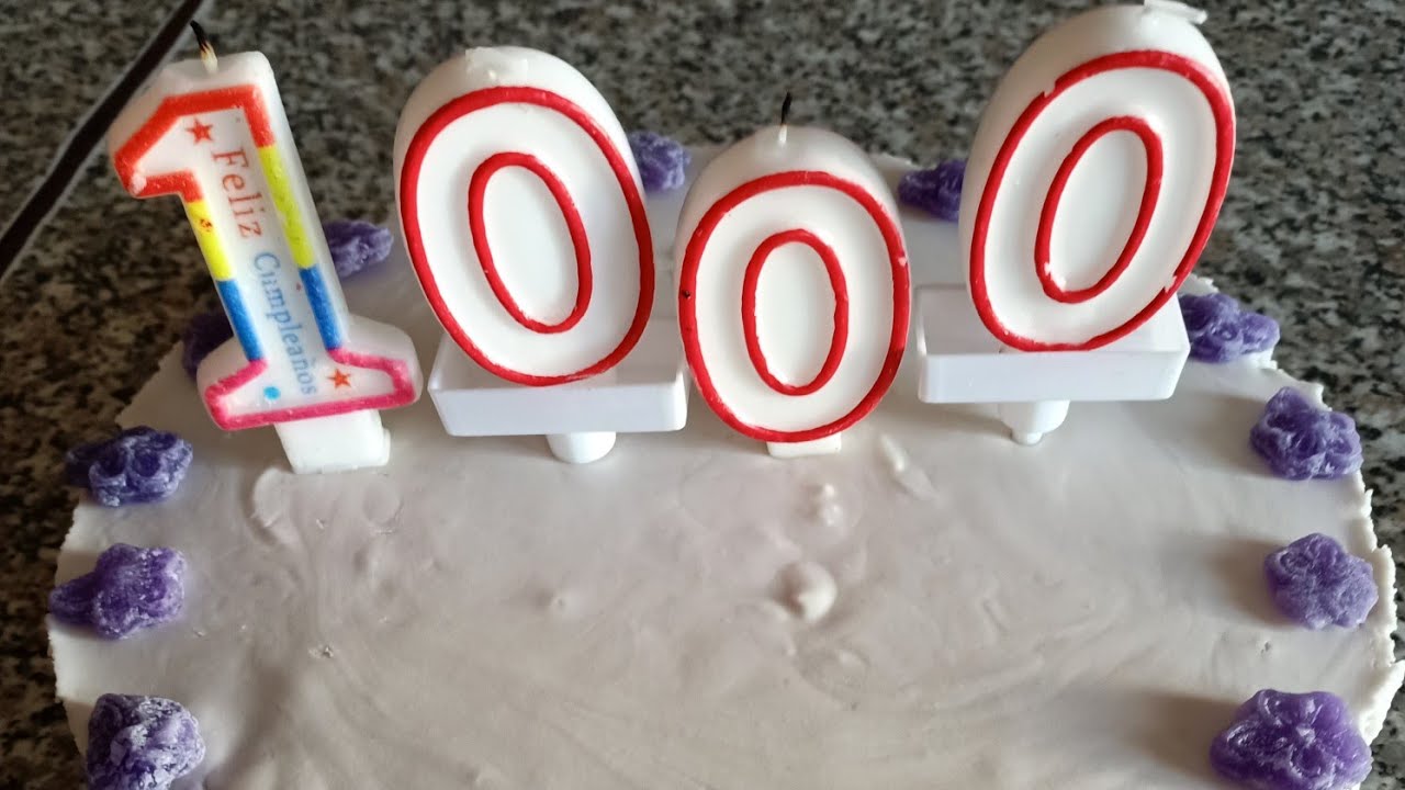 Tarta de caramelos violeta, fácil y rico con Thermomix, Especial 1000 suscriptores