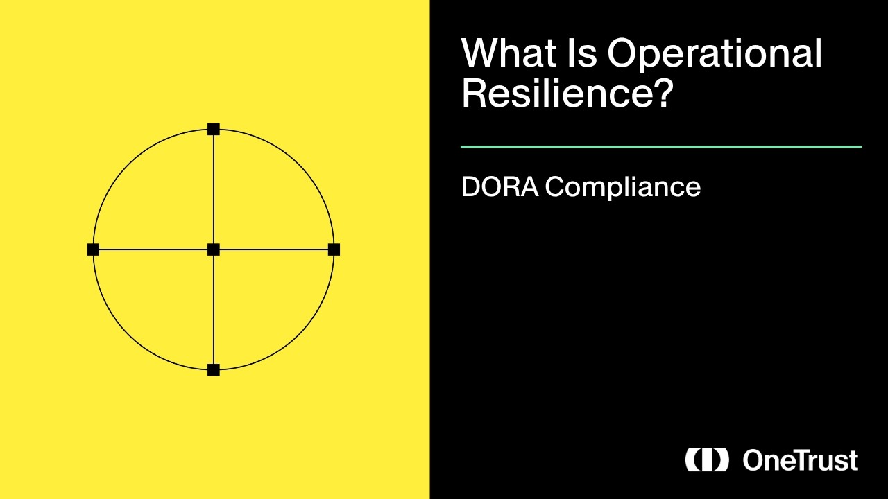 What is operational resilience?