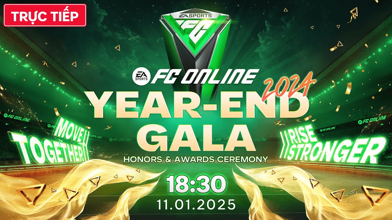 [TRỰC TIẾP] FC ONLINE YEAR-END GALA 2024: MOVE TOGETHER - RISE STRONGER