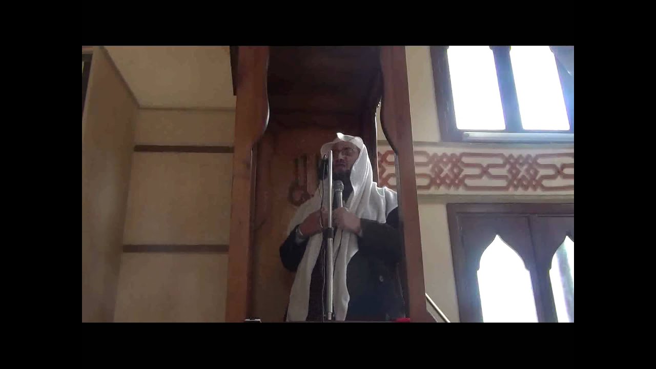 زمن الفتن خطبة للشيخ أبى الحسن السليمانى.
