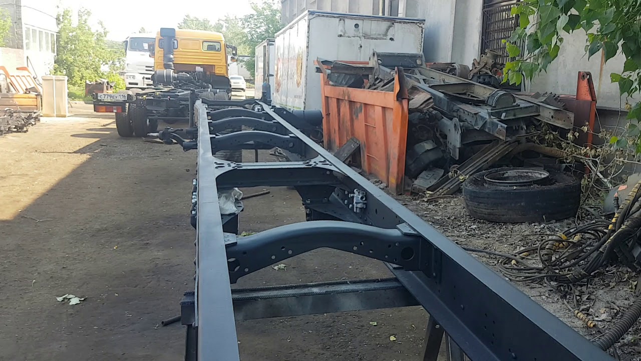 с этой рамы соберем камаз 65117 шасси  (89196331116 Айдар)