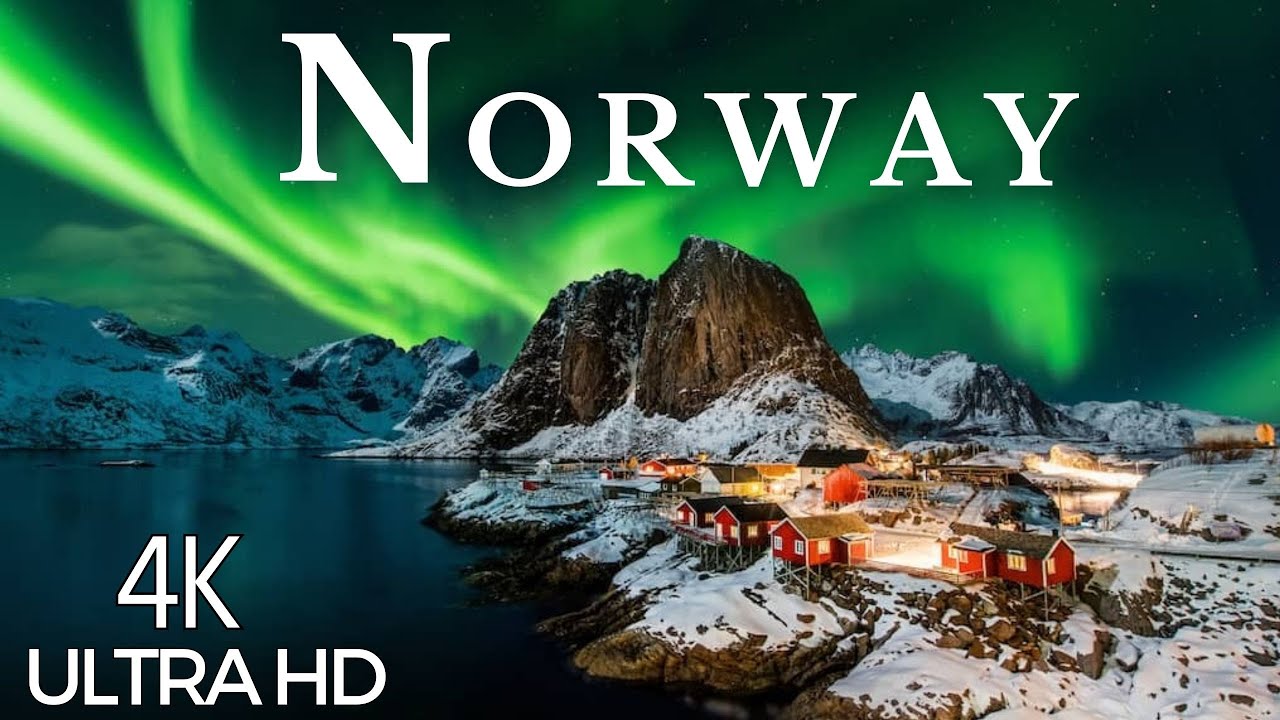 NORWAY-  4K Ultra HD-Scenic Therapy  Film With Inspiring  Music