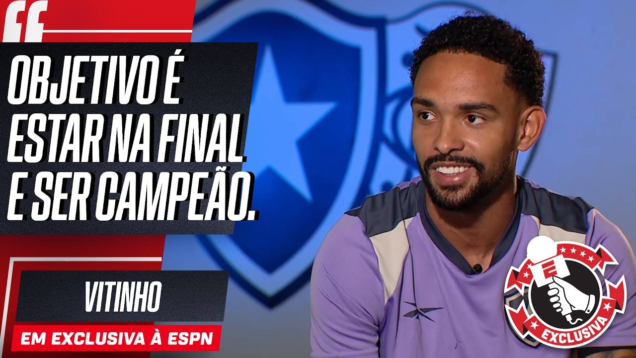BOTAFOGO: PERIGOS DA LIBERTADORES, ANSELMI E SELEÇÃO BRASILEIRA | EXCLUSIVA COM VITINHO